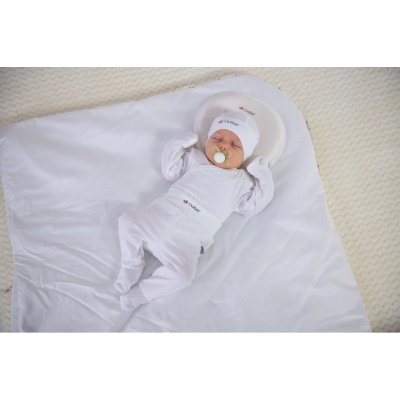 Little Angel zavinovačka šněrovací pevná záda Outlast® - Šedý mramor - obrázek