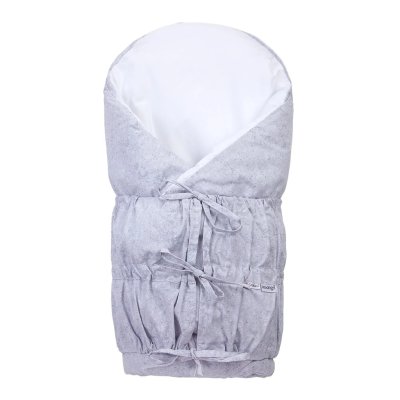 Little Angel zavinovačka šněrovací pevná záda Outlast® - Šedý mramor