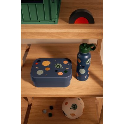 Liewood Falk Termoláhev 350 ml - Universe/Classic Navy - obrázek