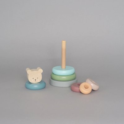 JaBaDaBaDo Stohovací věž - Medvídek - obrázek