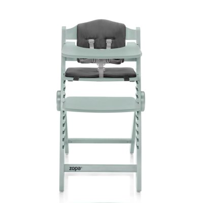 Zopa Clipp&Clapp Dřevěná jídelní židlička - Pistacio Green - obrázek