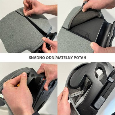 Zopa iBooster i-Size - Coral Pink - obrázek