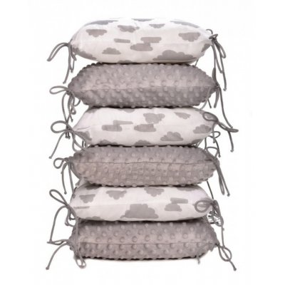 T-tomi polštářkový mantinel - White/grey clouds