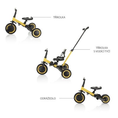 Zopa Tříkolka Razor 3v1 - Boss Grey - obrázek