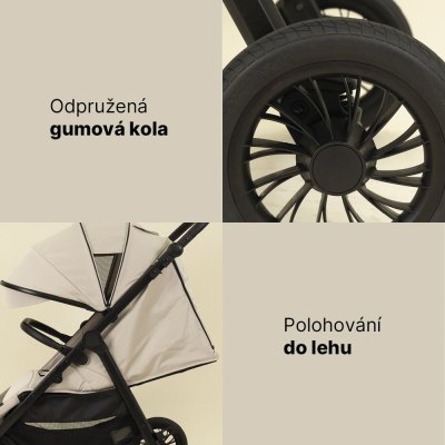 Zopa Sportovní kočárek Moya - Boss Grey - obrázek