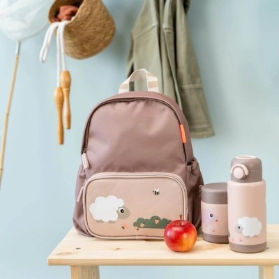 Done by Deer Dětský batoh Tiny Farm 7,5 l - Růžový