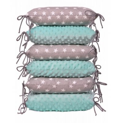 T-tomi polštářkový mantinel - Grey/stars