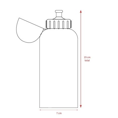 Kidzroom Láhev na pití 500 ml Stitch - Really Refreshing - obrázek