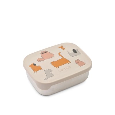 Liewood Arthur Box na svačinu - Cats & Dogs/Sandy