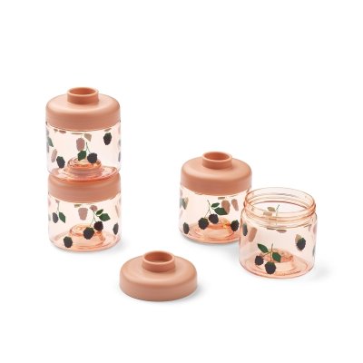 Liewood Dominique Úložné boxy na dětskou výživu - Berry/Pale Tuscany