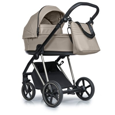 Roan Ivi Vintage Kombinovaný kočárek 2v1 - Black/Almond Sugar - obrázek