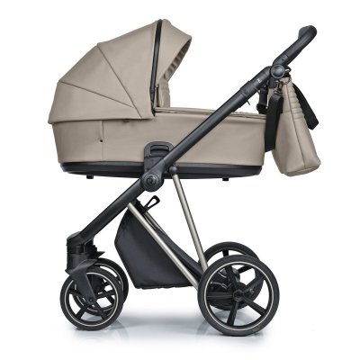 Roan Ivi Vintage Kombinovaný kočárek 2v1 - Black/Almond Sugar