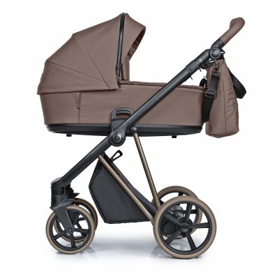 Roan Ivi Vintage Kombinovaný kočárek 2v1 - Brown/Mocha Mousse