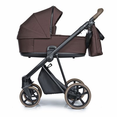 Roan Ivi Vintage Kombinovaný kočárek 2v1 - Brown/Sweet Fig