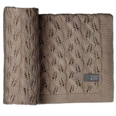 Vinter & Bloom Deka Moment Organic - Taupe Brown - obrázek