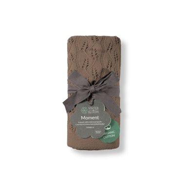 Vinter & Bloom Deka Moment Organic - Taupe Brown - obrázek