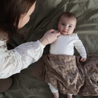 Vinter & Bloom Deka Moment Organic - Taupe Brown