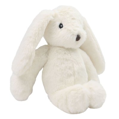 Carlo Baby Dárková sada s králíčkem, chrastítkem a dekou - Bílá - obrázek