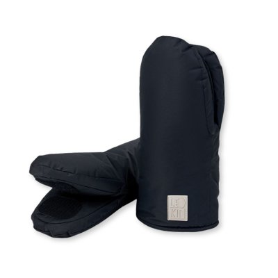 Leokid Rukavice na kočárek - Black Coal - obrázek
