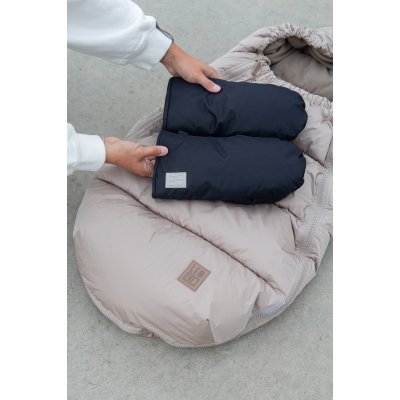 Leokid Rukavice na kočárek - Black Coal - obrázek