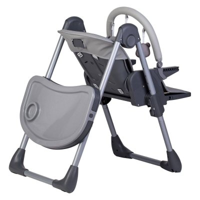 FreeOn Lan Jídelní židlička 2v1 - Grey - obrázek