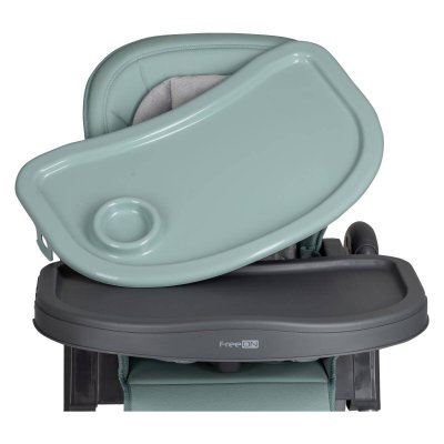 FreeOn Lan Jídelní židlička 2v1 - Light Green - obrázek