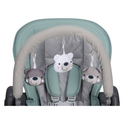 FreeOn Lan Jídelní židlička 2v1 - Light Green - obrázek