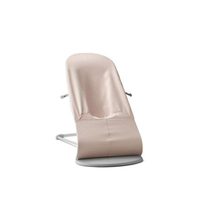 BabyBjörn Lehátko Bouncer Bliss Woven - Light Pink Mélange - obrázek