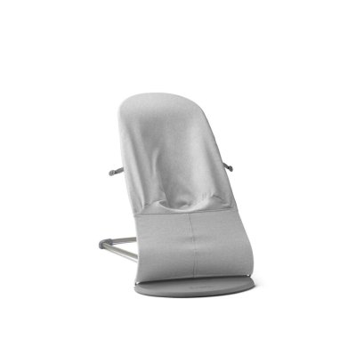 BabyBjörn Lehátko Bouncer Bliss Woven - Light Grey Mélange - obrázek
