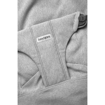 BabyBjörn Lehátko Bouncer Bliss Woven - Light Grey Mélange - obrázek