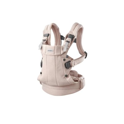 BabyBjörn Nosítko Harmony Woven - Light Pink Mélange