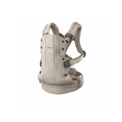 BabyBjörn Nosítko Harmony Woven - Light Beige Mélange - obrázek