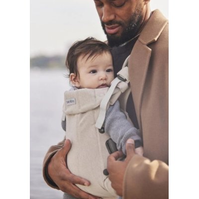 BabyBjörn Nosítko Harmony Woven - Light Beige Mélange - obrázek