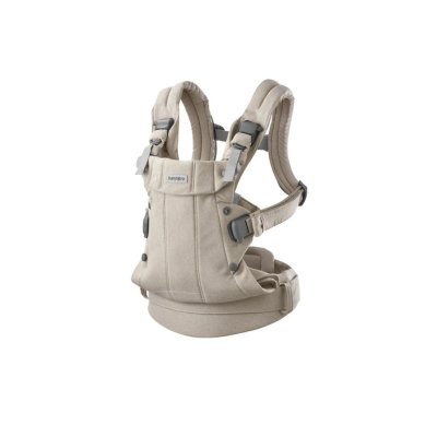 BabyBjörn Nosítko Harmony Woven - Light Beige Mélange