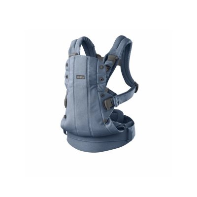 BabyBjörn Nosítko Harmony Woven - Light Blue Mélange - obrázek