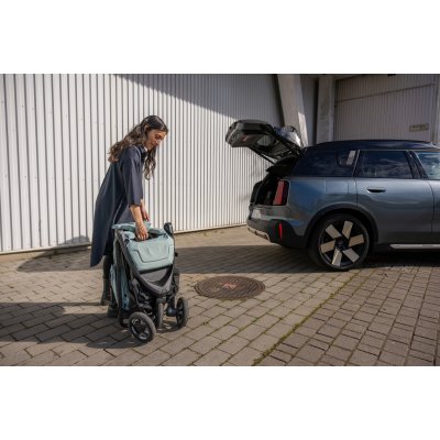 Thule Spring 2 Městský kočárek - Black/Mid Blue - obrázek