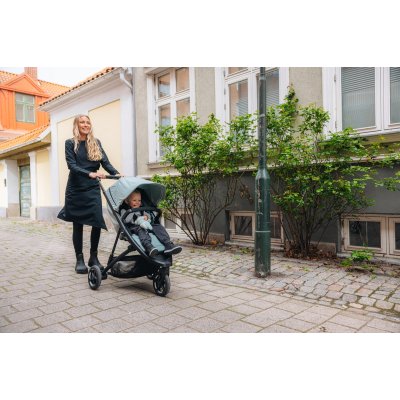 Thule Spring 2 Městský kočárek - Black/Mid Blue - obrázek