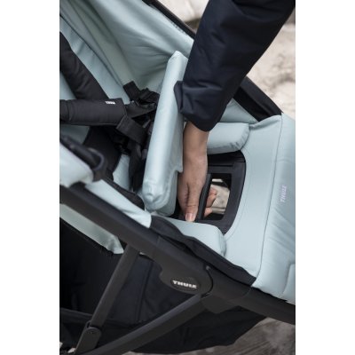 Thule Spring 2 Městský kočárek - Black/Mist Green - obrázek