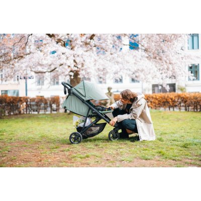 Thule Spring 2 Městský kočárek - Black/Mist Green - obrázek