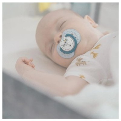 Espiro Cloud Přístavná postýlka - Black Shadow - obrázek