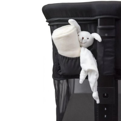 Espiro Cloud Přístavná postýlka - Black Shadow - obrázek