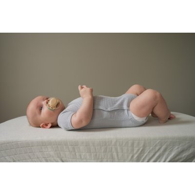 Lodger Romper Short Sleeves Ciumbelle - Blue Fog, vel. 68 - obrázek