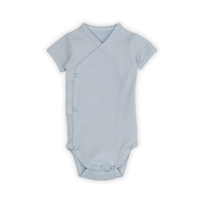 Lodger Romper Short Sleeves Ciumbelle - Blue Fog, vel. 68