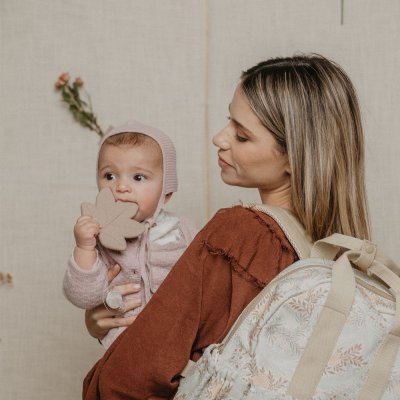 Suavinex Poetry Kousátko List - Růžový - obrázek