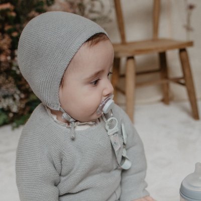 Suavinex Poetry Klip na dudlík se stuhou - Modrý