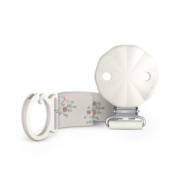 Suavinex Poetry Klip na dudlík se stuhou - Růžový - obrázek