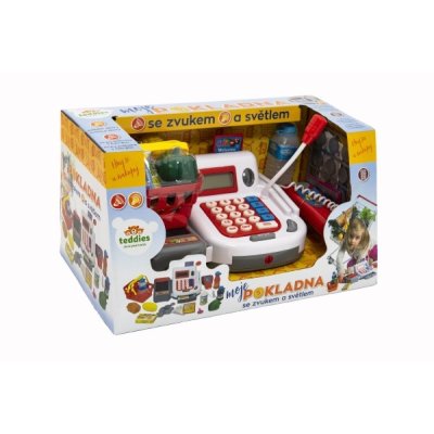 Teddies Pokladna digitální s doplňky - obrázek