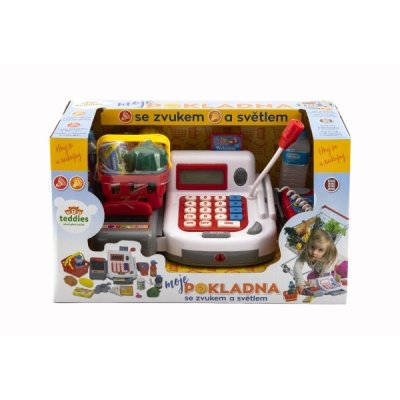 Teddies Pokladna digitální s doplňky - obrázek