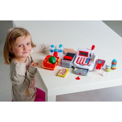 Teddies Pokladna digitální s doplňky - obrázek