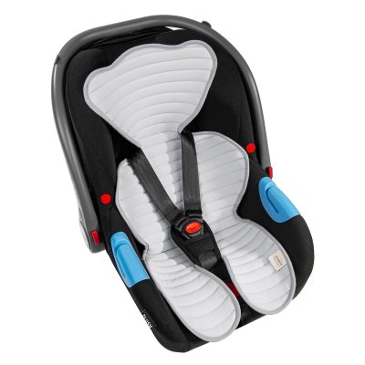 Sleepee Prodyšná podložka do kočárku/autosedačky - Grey - obrázek